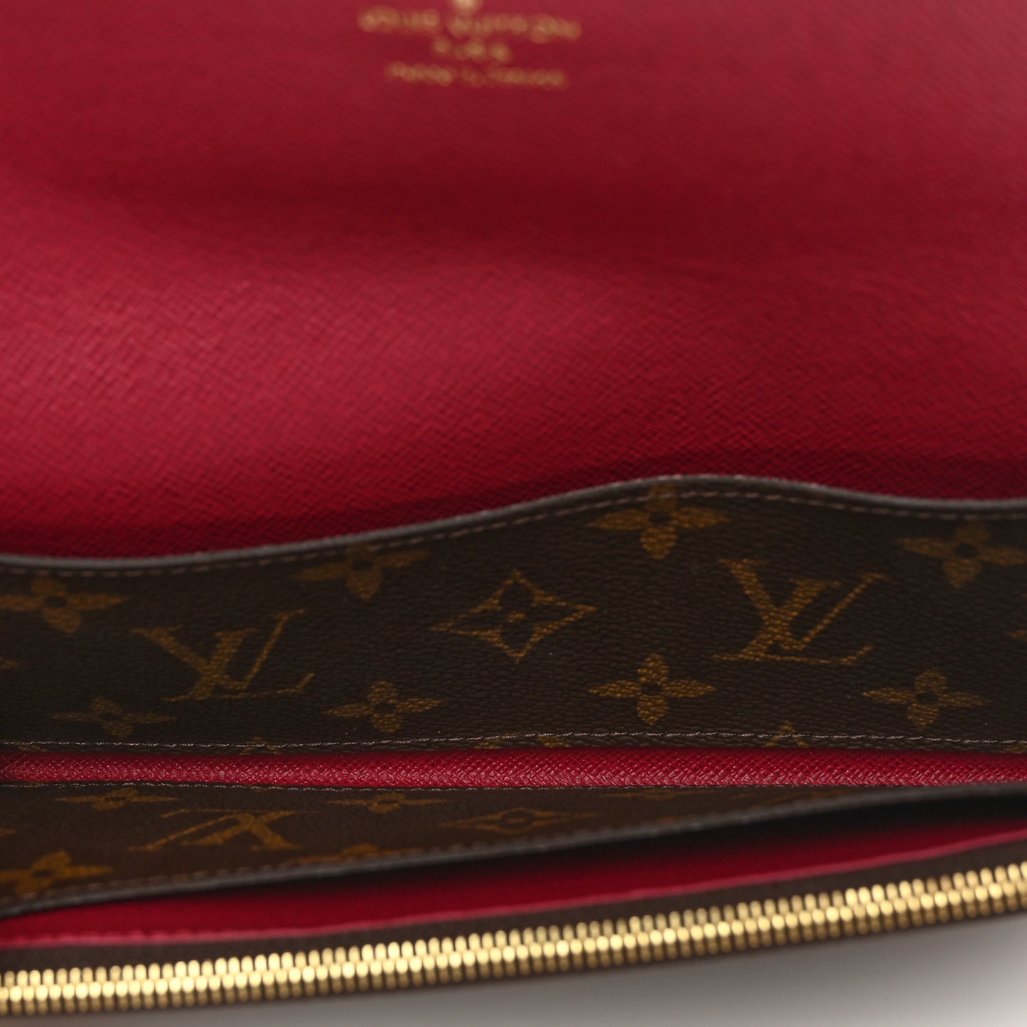 Monogram Emilie Wallet Fuchsia