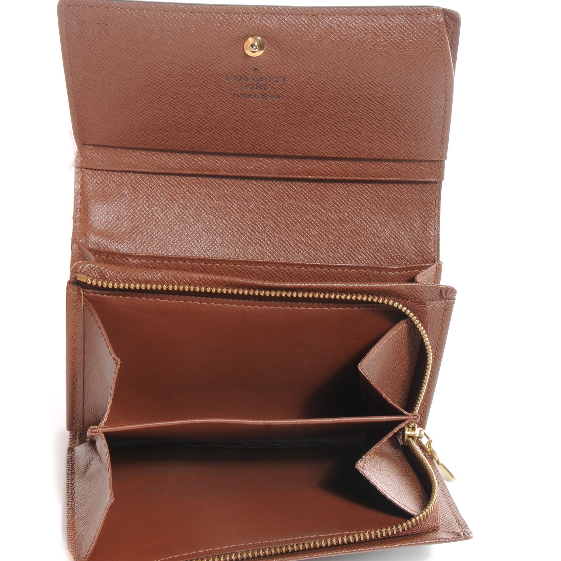 Louis Vuitton Monogram Porte-Monnaie Tresor Wallet 5 of 9