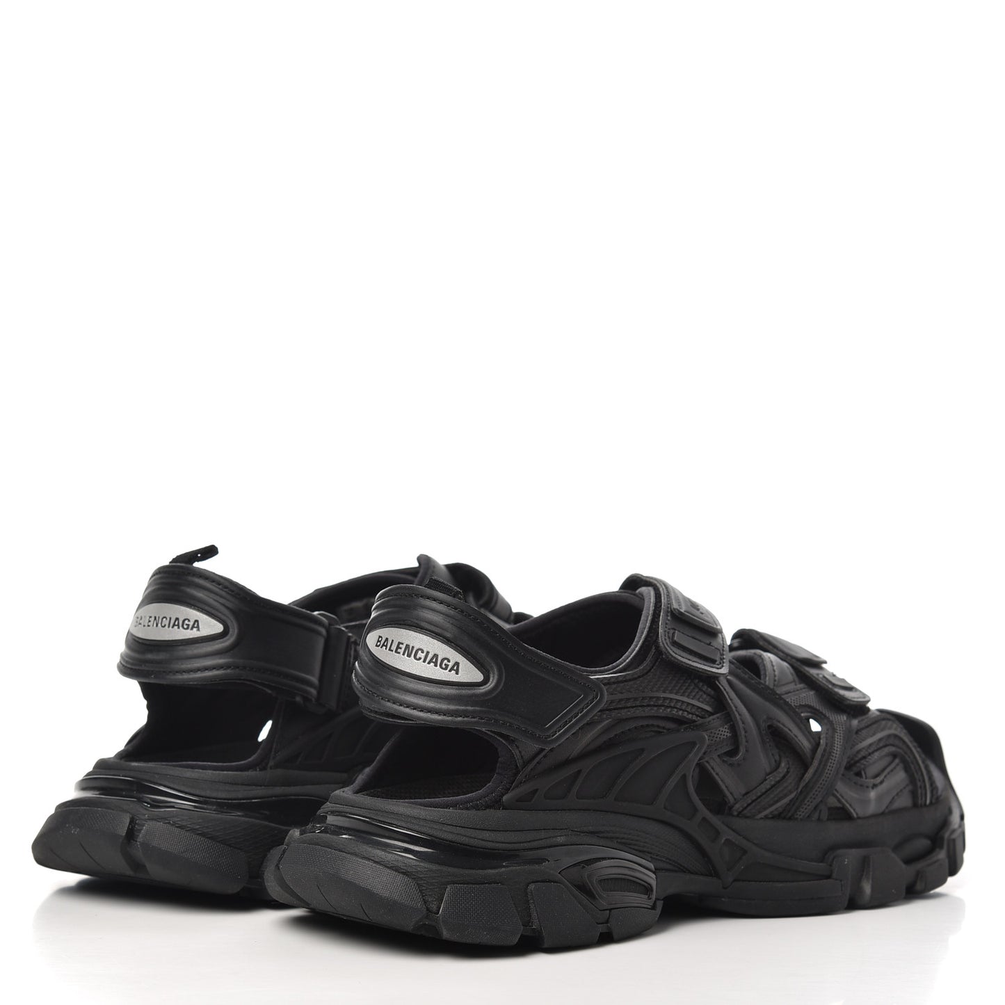 Neoprene Rubber Womens Track Sandals 38 Black
