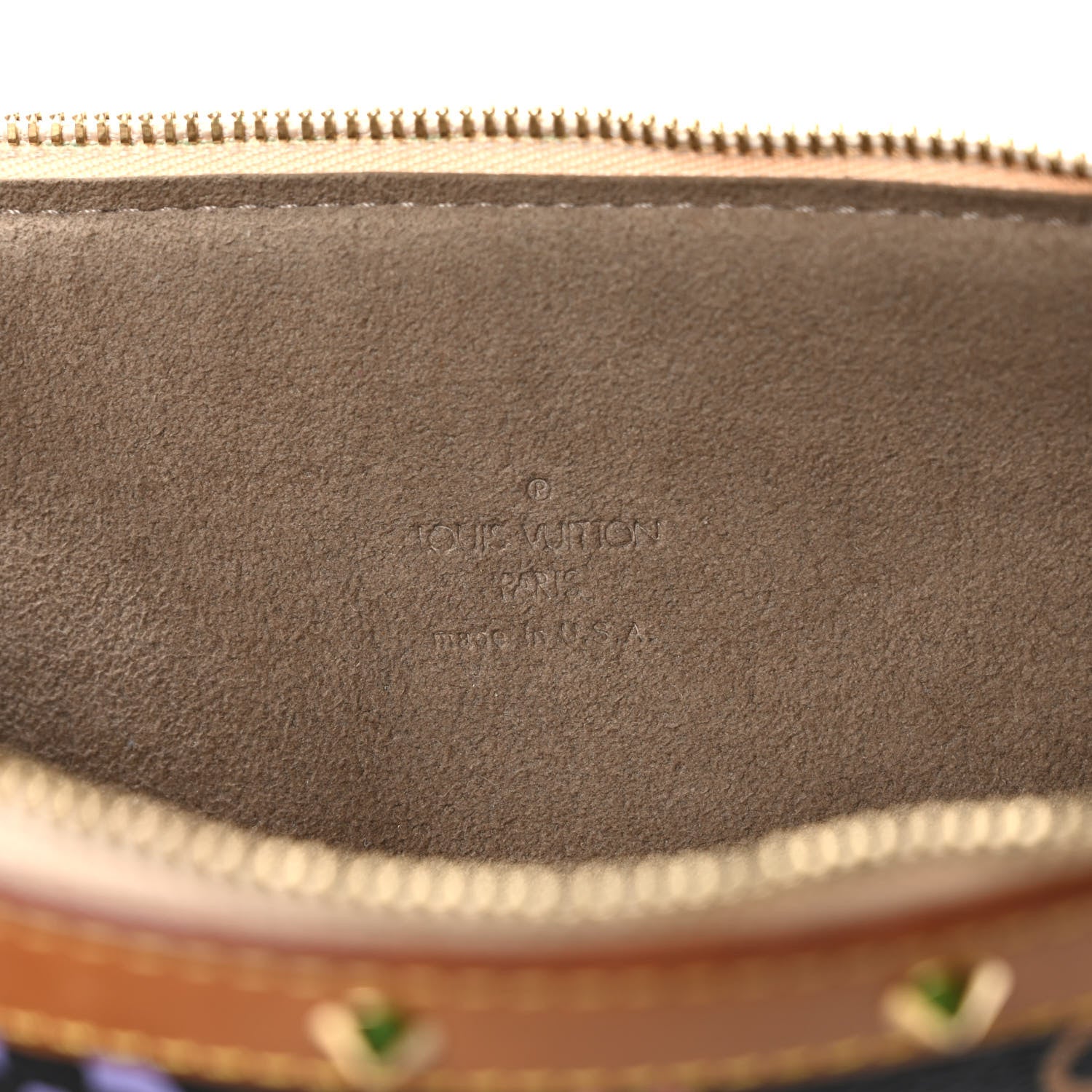 Louis Vuitton Monogram Multicolor Pochette Accessories Black 6 of 11