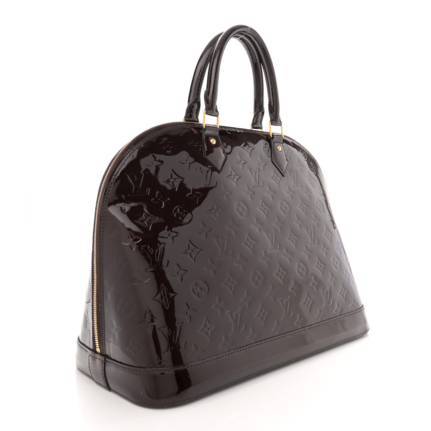 Louis Vuitton Vernis Alma GM Amarante 3 of 13