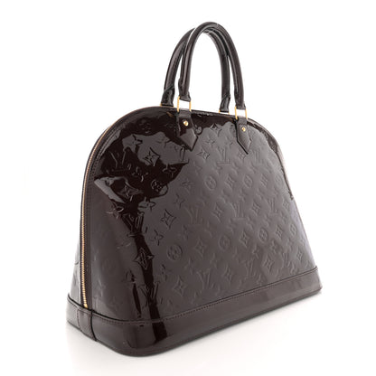 Louis Vuitton Vernis Alma GM Amarante 3 of 13