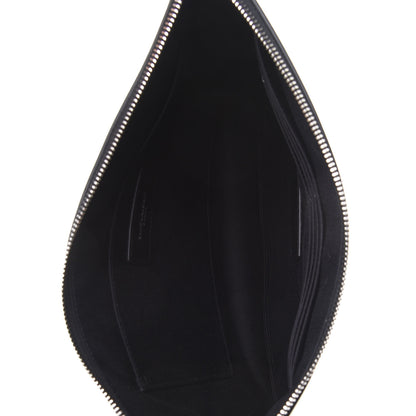 Saint Laurent Calfskin Logo Zipped Tablet Pouch Black 4 of 4