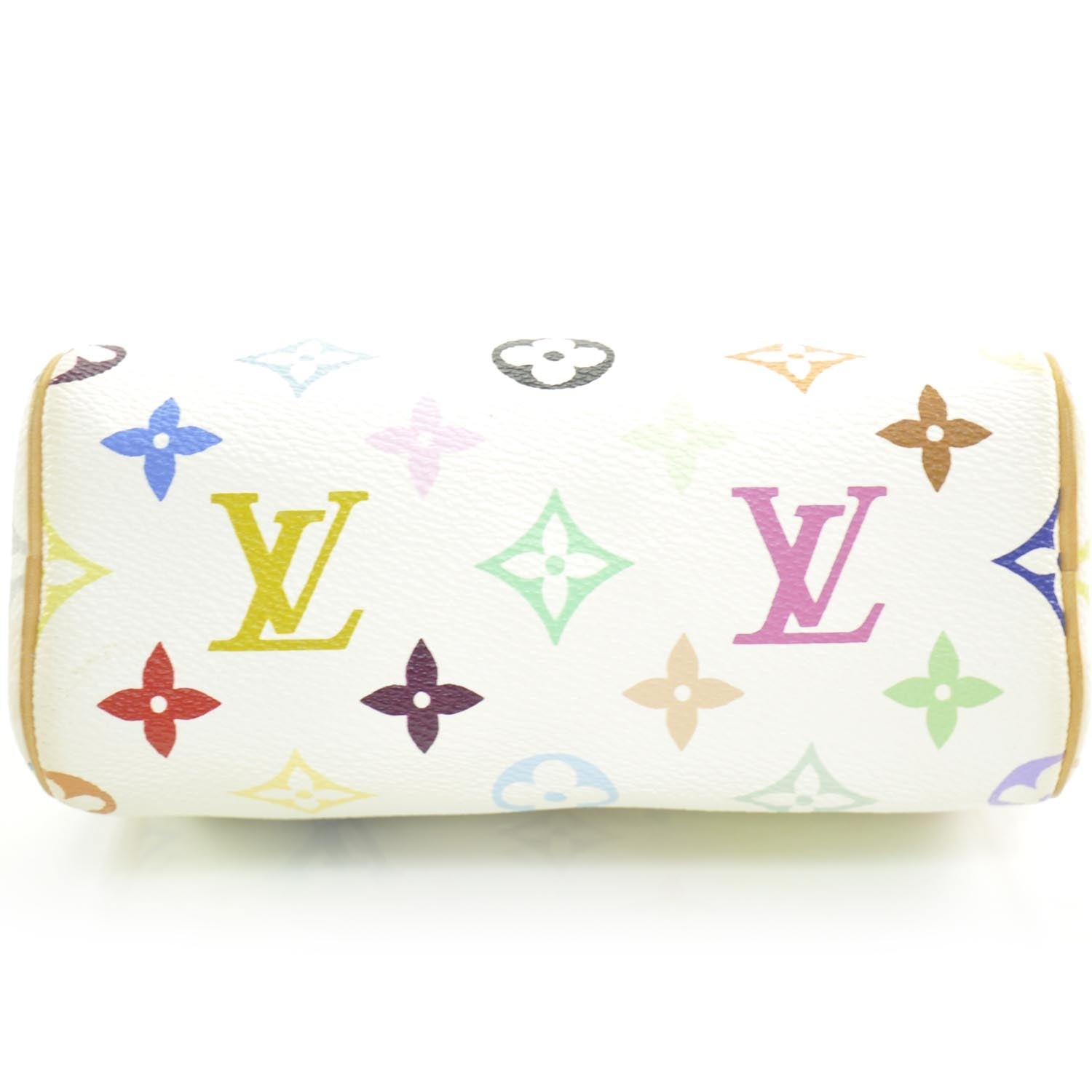 Louis Vuitton Monogram Multicolor Mini Sac HL Speedy White 5 of 8