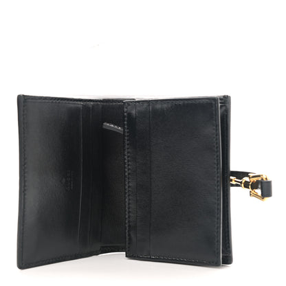 Gucci Calfskin Bi-Color Jackie 1961 Card Case Mystic White Black 4 of 6
