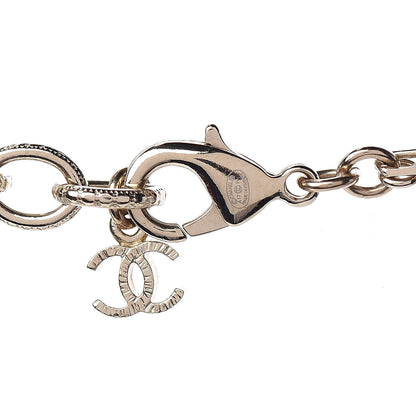 Chanel Quilted I Heart Logo Necklace Gold 5 of 6