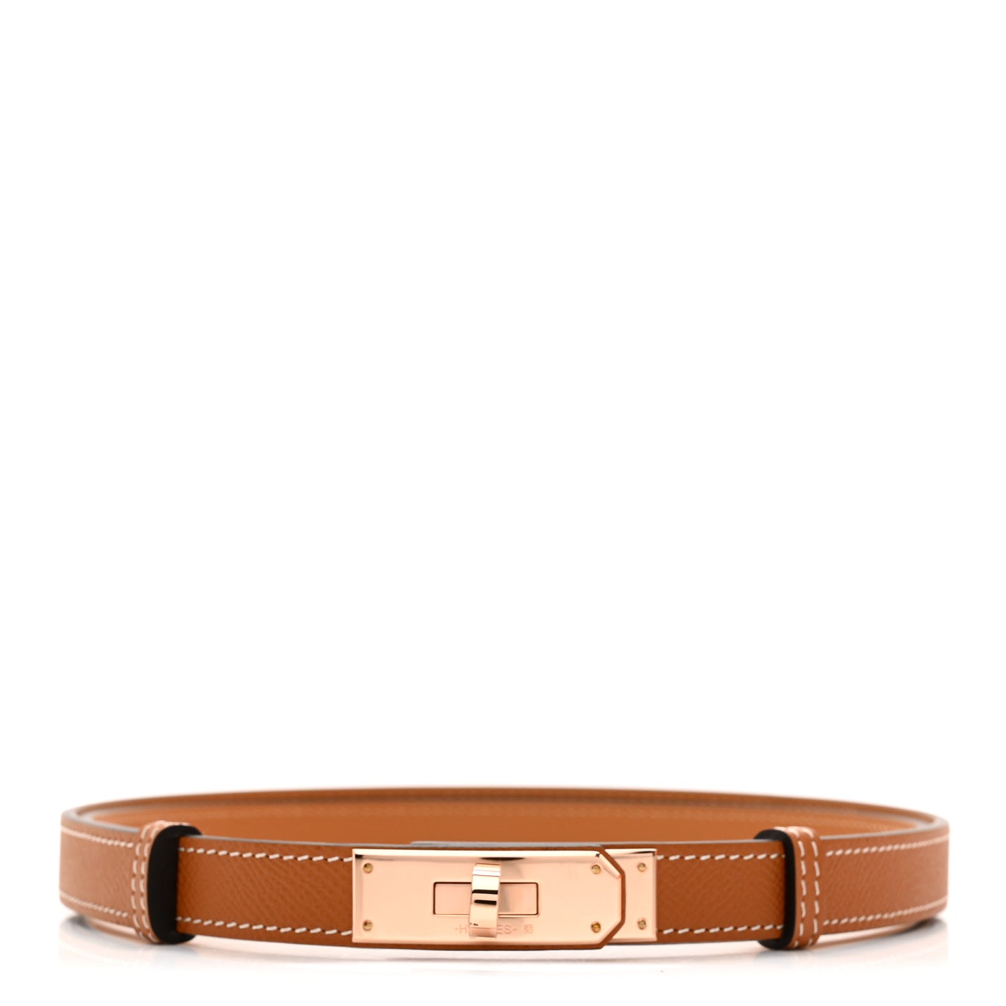 Epsom Kelly Belt Gold