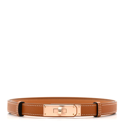 Hermes Epsom Kelly Belt Gold 1 of 4