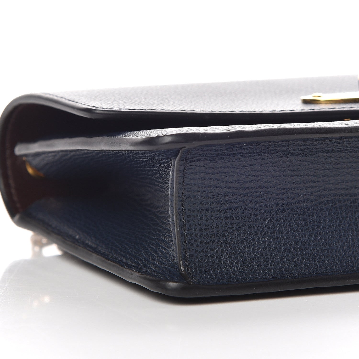 Mulberry Cross Grain Calfskin Small Darley Bright Navy 5 of 8