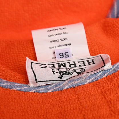 Hermes Cotton Eden Bucket Hat 56 Geranium 8 of 9
