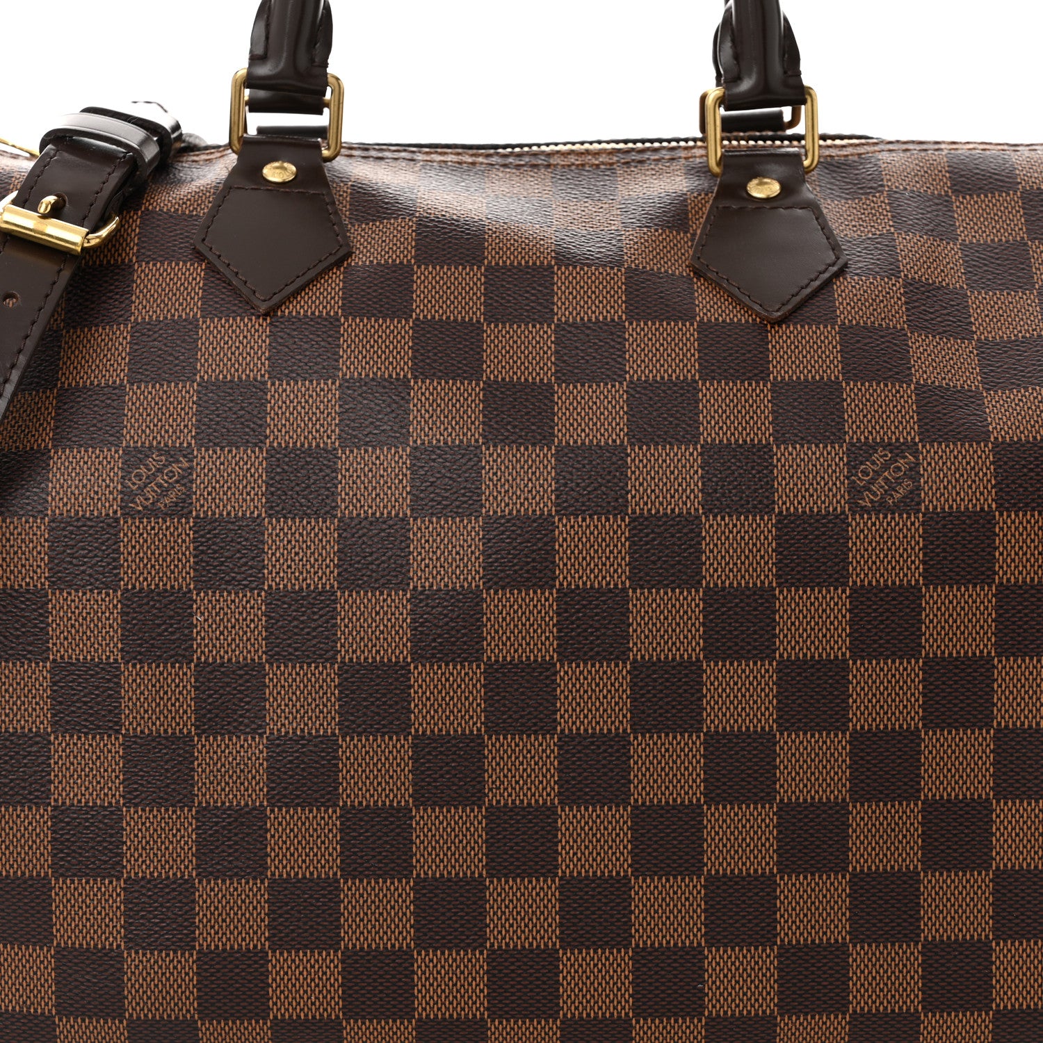 Louis Vuitton Damier Ebene Speedy Bandouliere 35 8 of 12