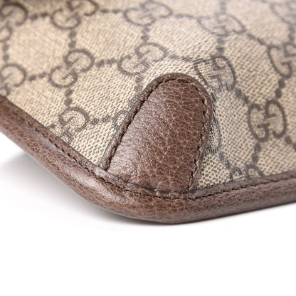 Gucci GG Supreme Monogram Neo Vintage Web Belt Bag Brown 5 of 10