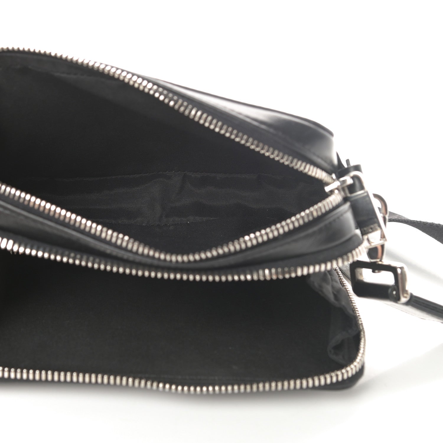 Christian Dior Calfskin Oblique Galaxy Perforated Messenger Black Multicolor 5 of 11