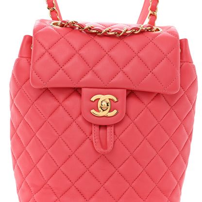 Chanel Lambskin Quilted Mini Urban Spirit Backpack Pink 8 of 10