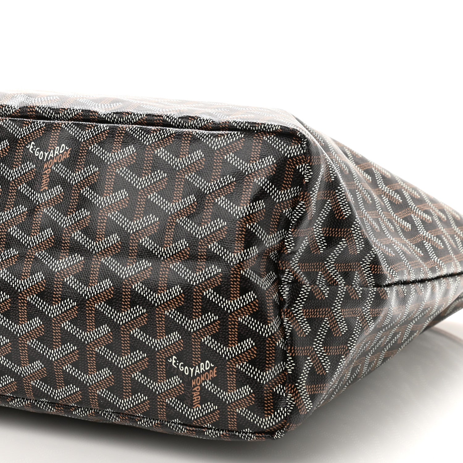 Goyard Goyardine Saint Louis PM Black Gold 11 of 11