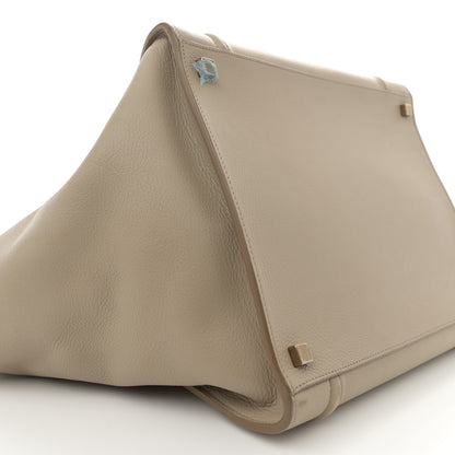 Celine Supple Calfskin Medium Phantom Luggage Beige 10 of 16