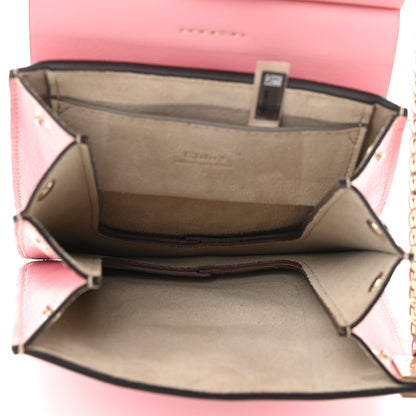 Chloe Suede Calfskin Mini Faye Bracelet Bag Washed Pink 5 of 13