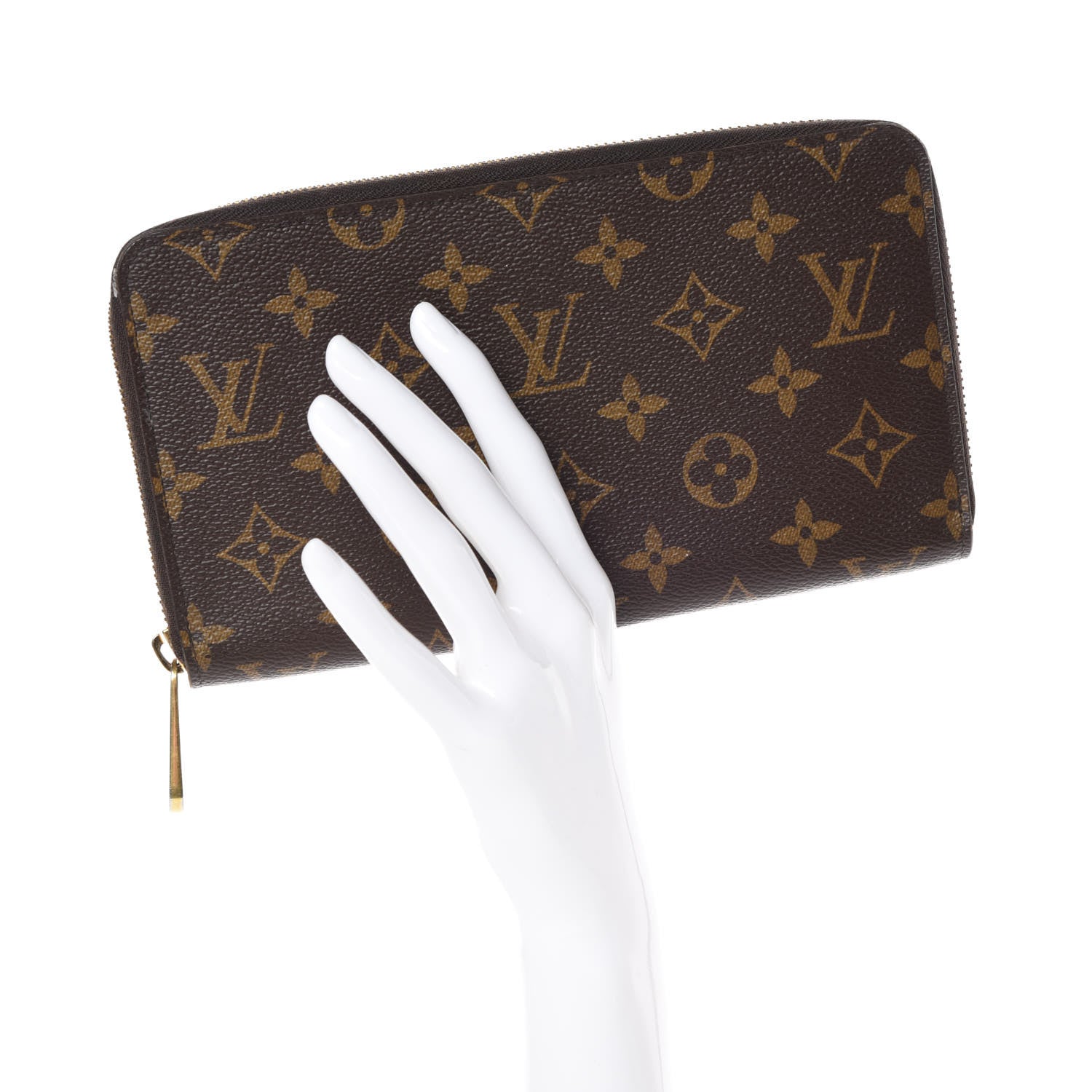 Louis Vuitton Monogram Zippy Organizer Wallet 2 of 11