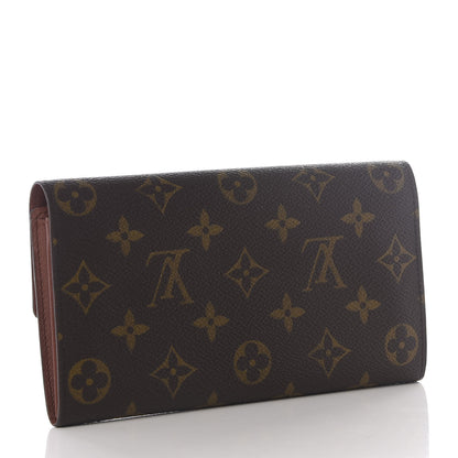 Louis Vuitton Monogram Sarah Wallet 2 of 8