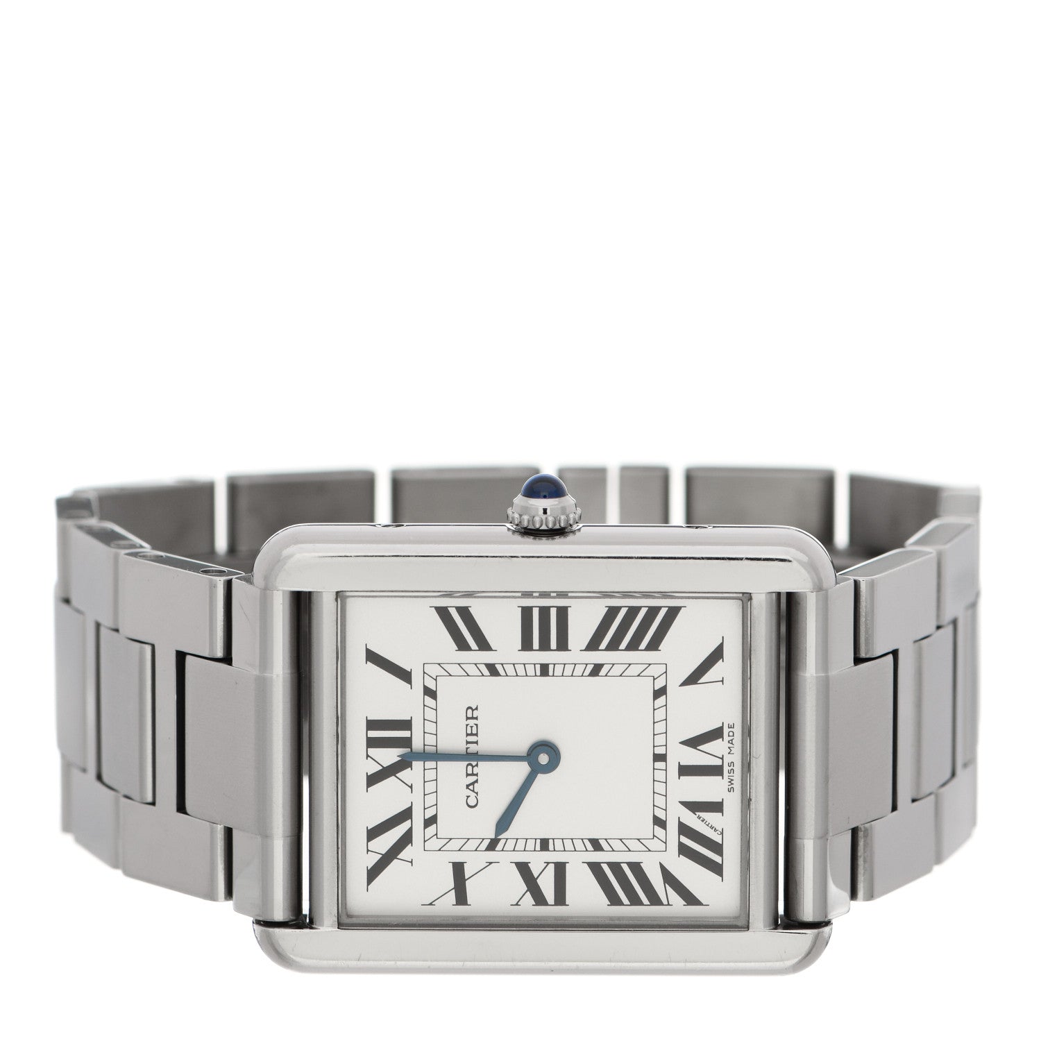 Cartier Stainless Steel 27mm Tank Solo Quartz Watch 2 of 6