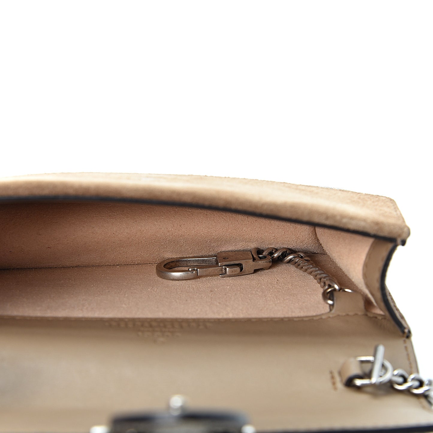 GG Supreme Monogram Super Mini Dionysus Shoulder Bag Taupe
