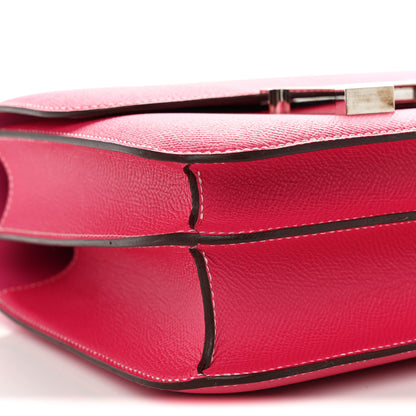 Hermes Epsom Constance 24 Rose Tyrien 8 of 11