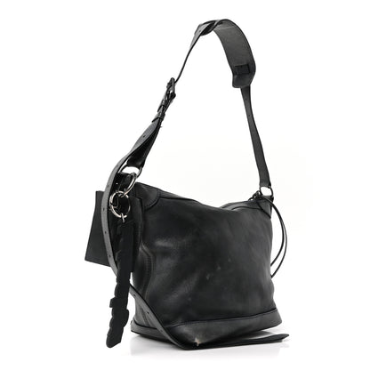 Balenciaga Used Calfskin Silver Hardware Small Neo Classic City Navy 3 of 10