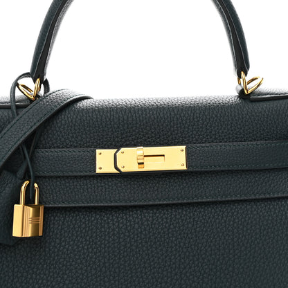 Hermes Togo Kelly Retourne 28 Vert Cypress 8 of 10