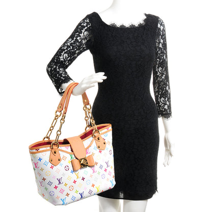Louis Vuitton Monogram Multicolor Annie GM White 2 of 9