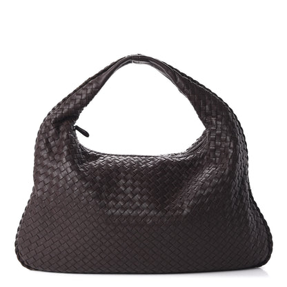 Bottega Veneta Nappa Intrecciato Large Veneta Hobo Ebano 1 of 9