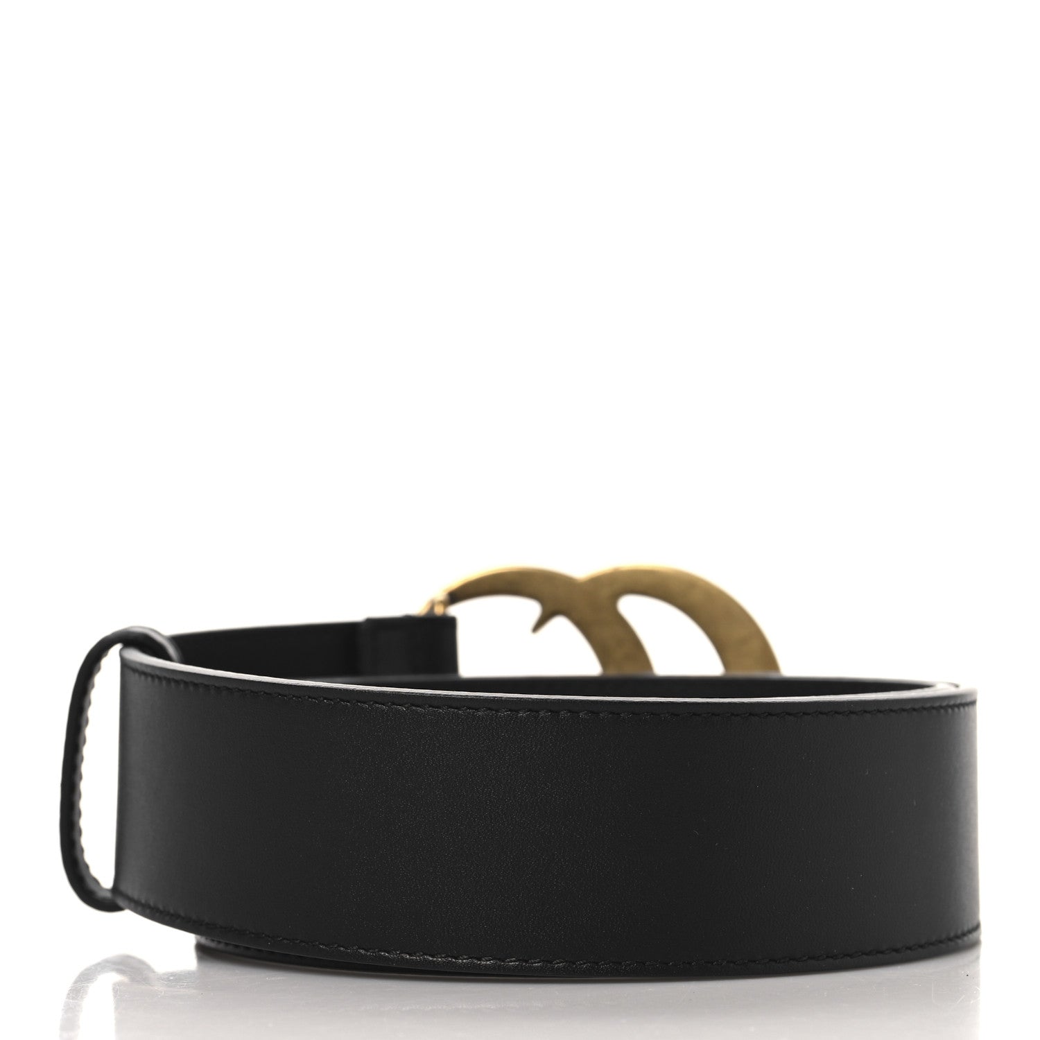 Gucci Calfskin Double G 30mm Belt 70 28 Black 2 of 5