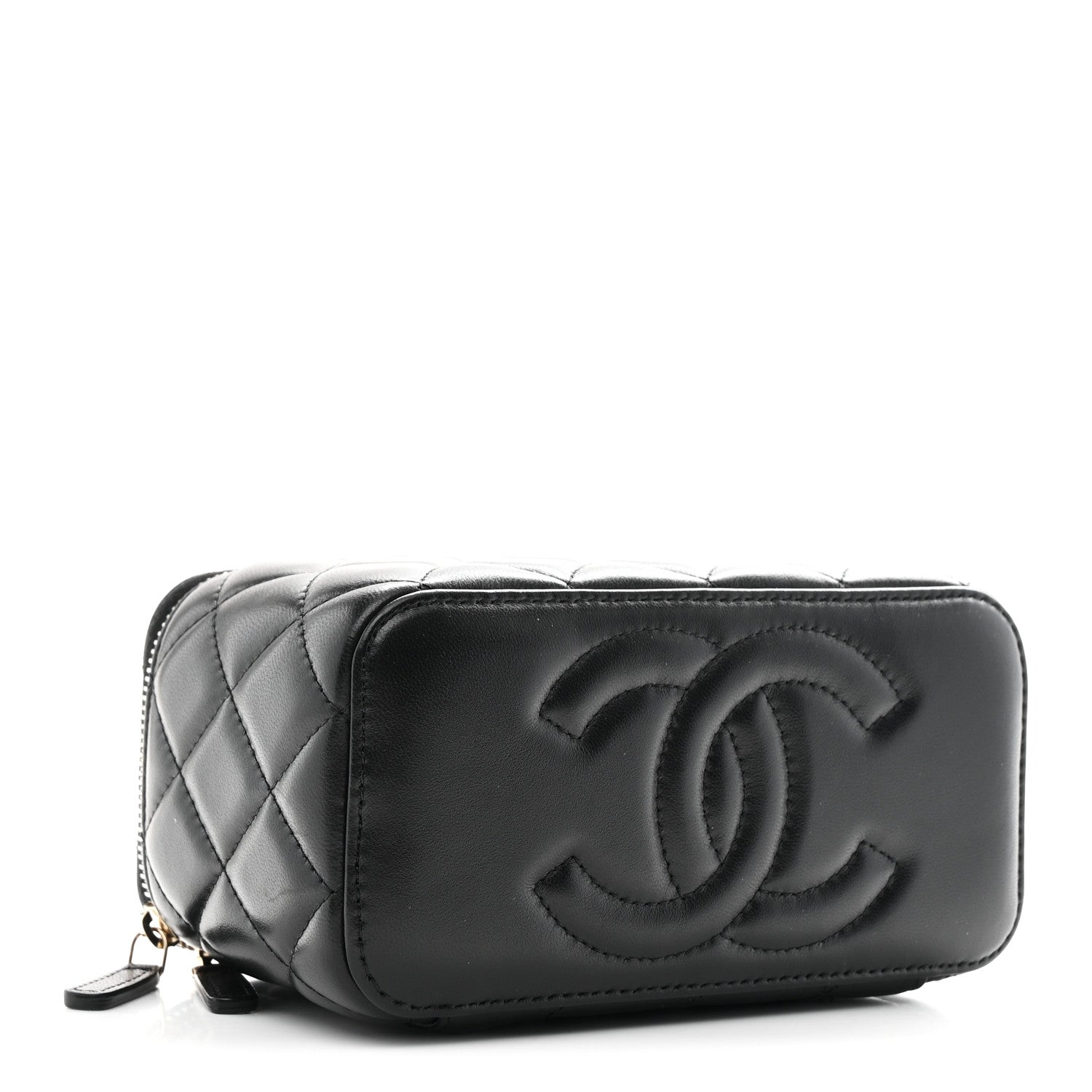 CHANEL ケース CHANEL iPhone13/13 Pro Case Caviar Skin Matelasse Black Woman's