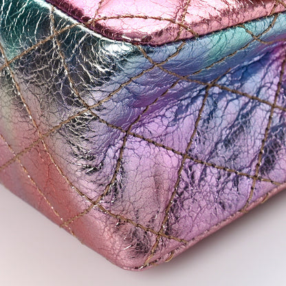 Chanel Metallic Goatskin Quilted Mini 2.55 Reissue Flap Multicolor 9 of 10