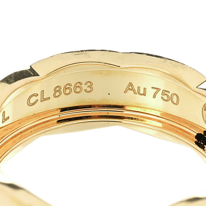 Chanel 18K Yellow Gold Small Coco Crush Ring 52 6 5 of 7