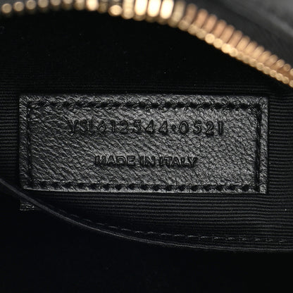 Saint Laurent Calfskin Matelasse Monogram Lou Camera Bag Black 7 of 10