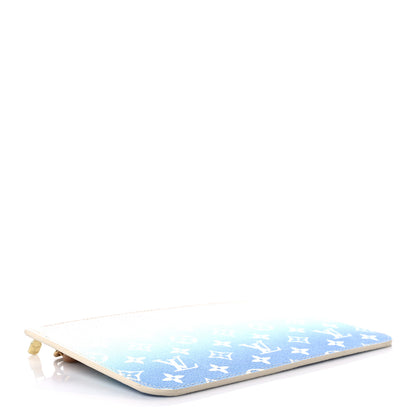 Louis Vuitton Monogram By The Pool Neverfull MM Pochette Blue 4 of 9
