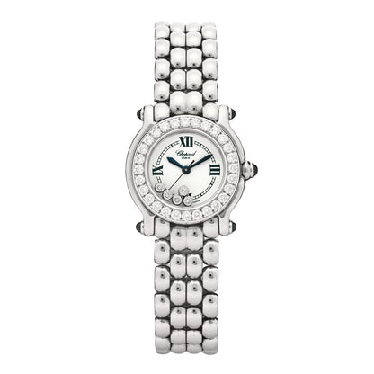 Chopard Stainless Steel Diamond Bezel 26mm Happy Sport Quartz Watch 1 of 4