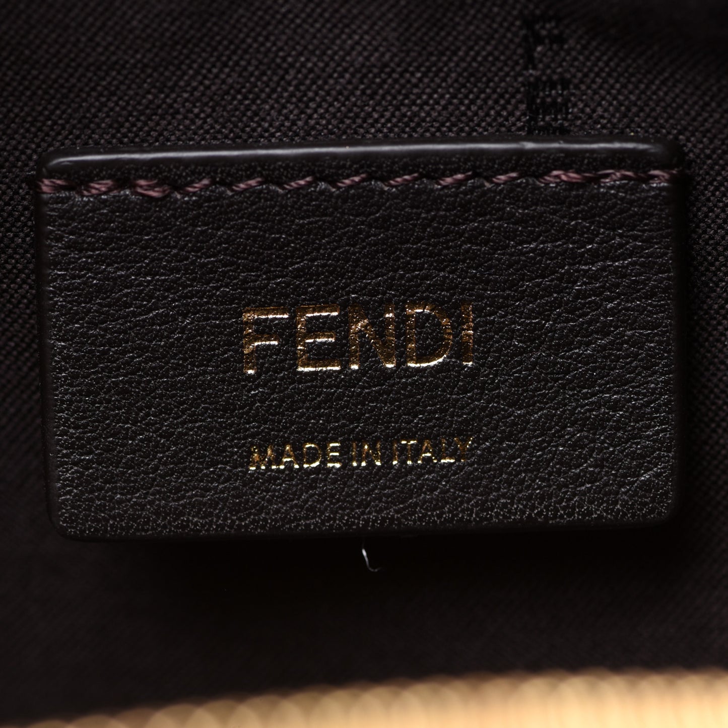 Vitello Grace Matte Mini Fendi Cam Miele Scuro