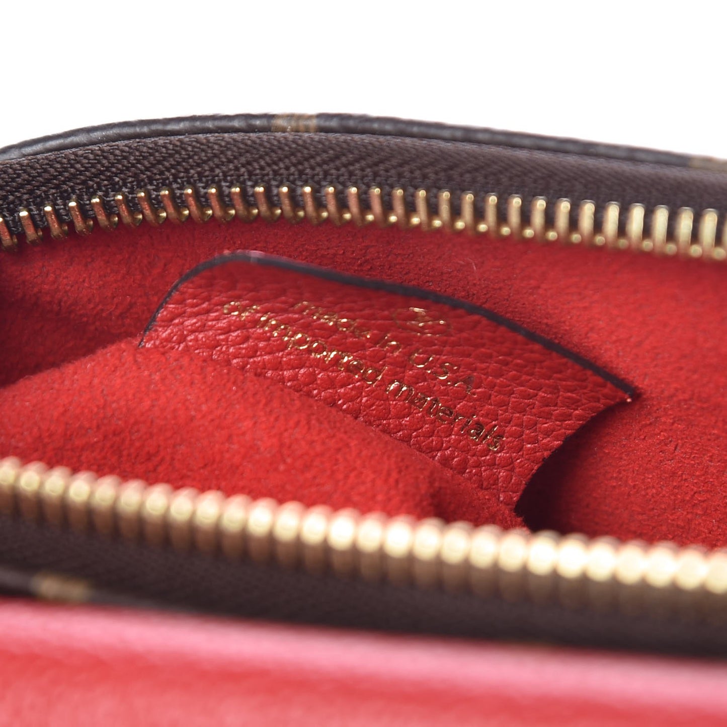 Monogram Twice Pochette Cherry