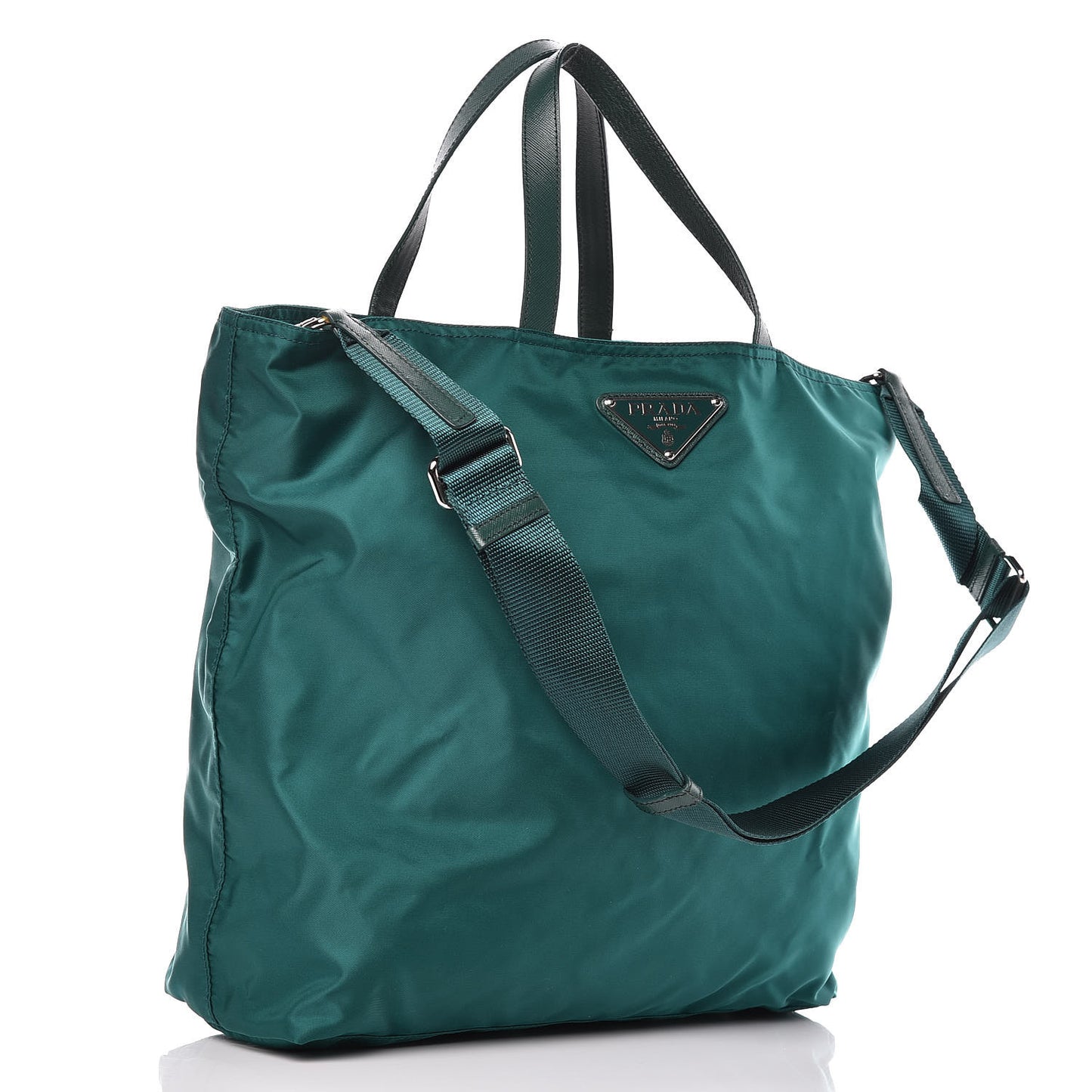 Tessuto Nylon 2008 Olympics Teddy Bear Tote Green