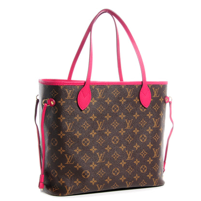 Louis Vuitton Monogram Articles de Voyage Ikat Neverfull MM Rose Indien 3 of 7