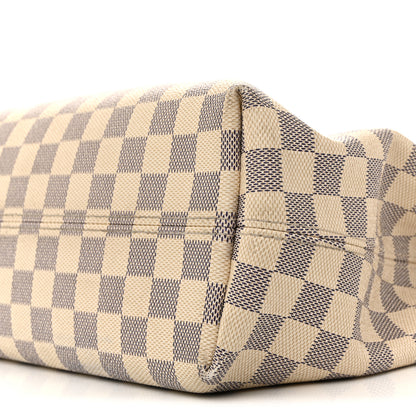 Louis Vuitton Damier Azur Graceful PM Rose Ballerine 10 of 14
