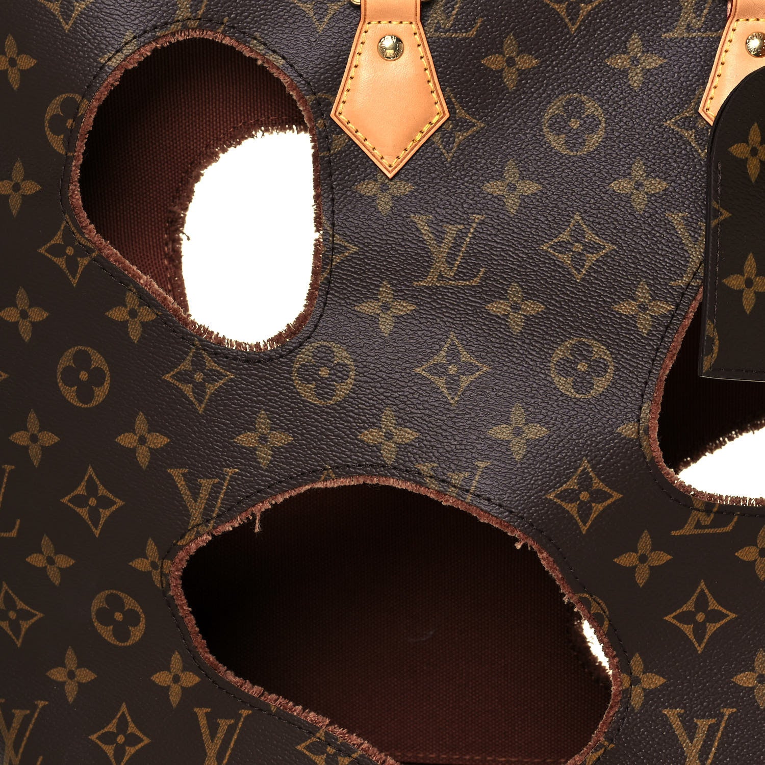 Louis Vuitton Monogram Rei Kawakubo Bag With Holes 16 of 21