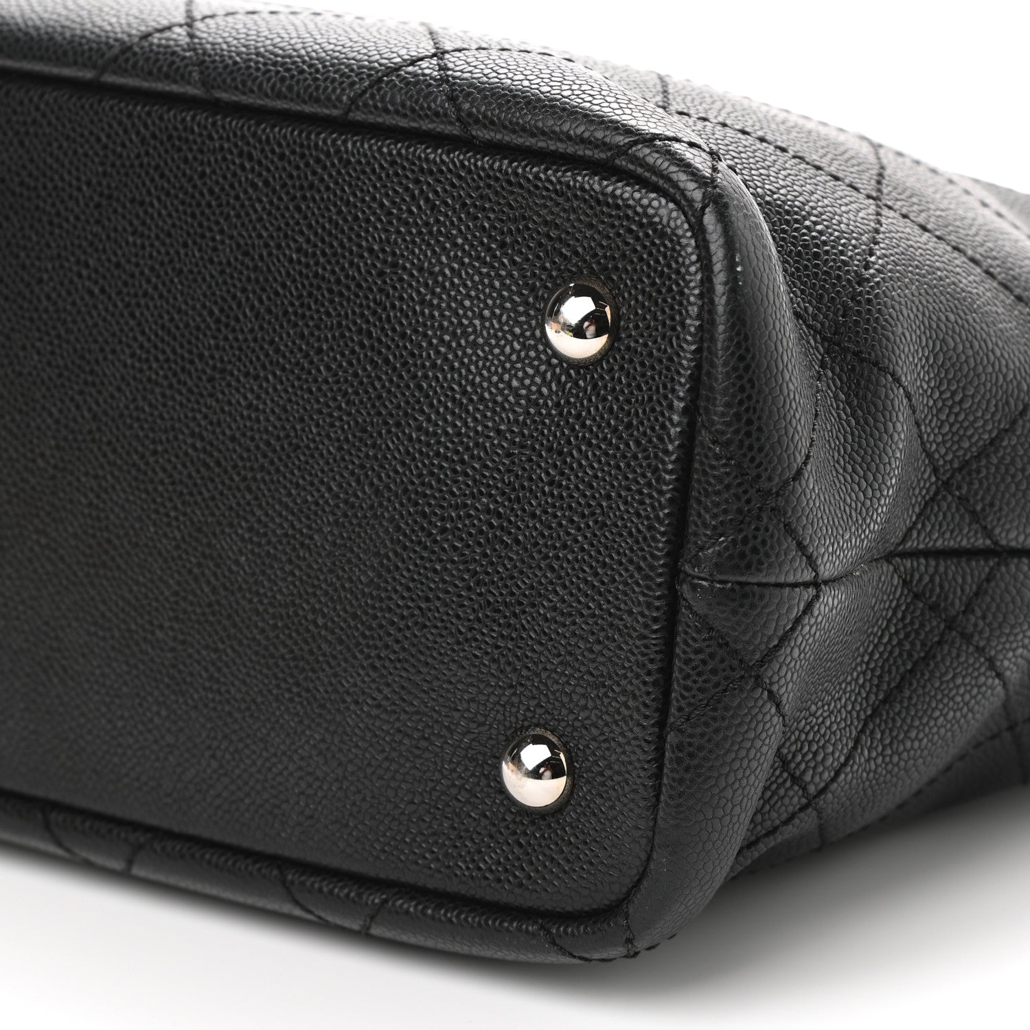 Chanel Grained Calfskin Shopping Fever Tote Black 10 of 11