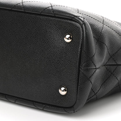 Chanel Grained Calfskin Shopping Fever Tote Black 10 of 11