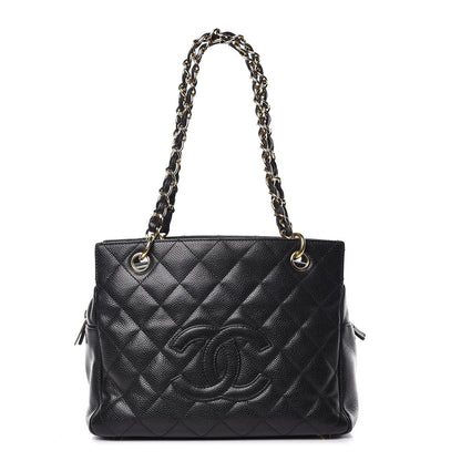 Chanel Caviar Quilted Petit Timeless Tote PTT Black 1 of 16