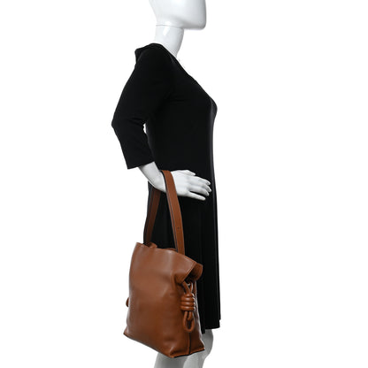 Loewe Calfskin Medium Flamenco Knot Bag Tan Warm Desert 2 of 9