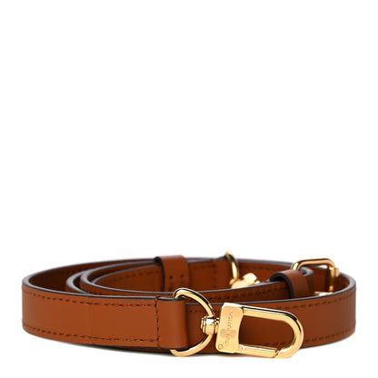 Louis Vuitton Calfskin Monogram Fold Tote PM Shoulder Strap Caramel 1 of 6
