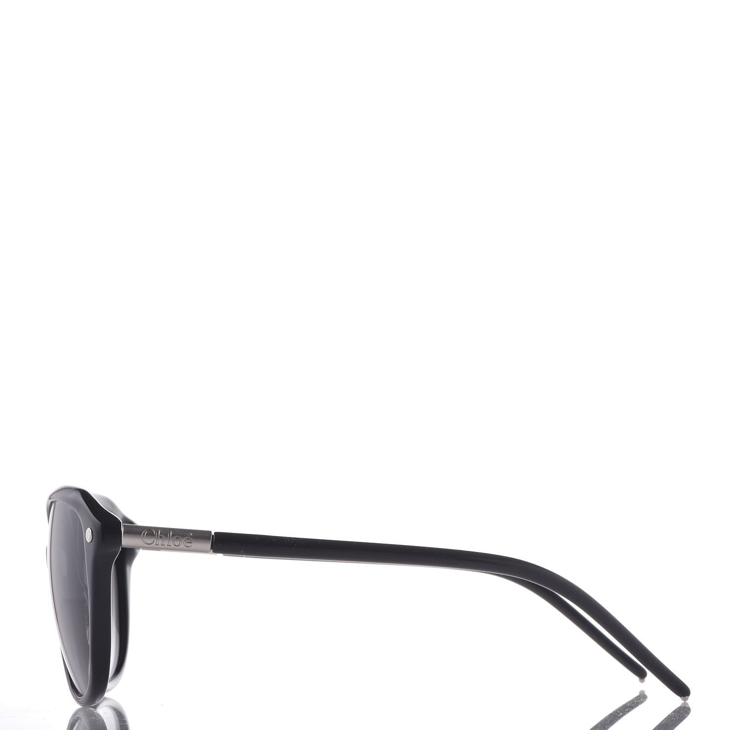 Chloe Round Sunglasses CL2253 Black 2 of 8