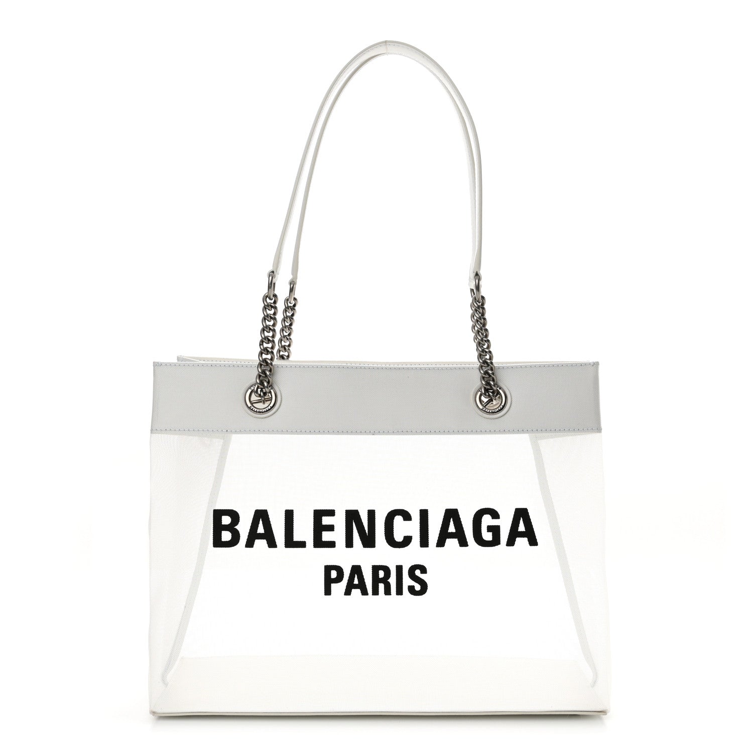 Balenciaga Mesh Medium Duty Free Tote White 1 of 12